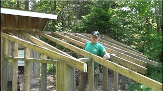 DIY - How to Build Rafters on Uneven Walls