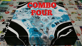 E16 Acrylic Pouring Combo Pour, Puddle Pour & Flip Cup