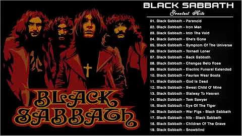 Black Sabbath Greatest Hits Full Album With Lyrics - Best Songs Of Black Sabbath Playlist 2022