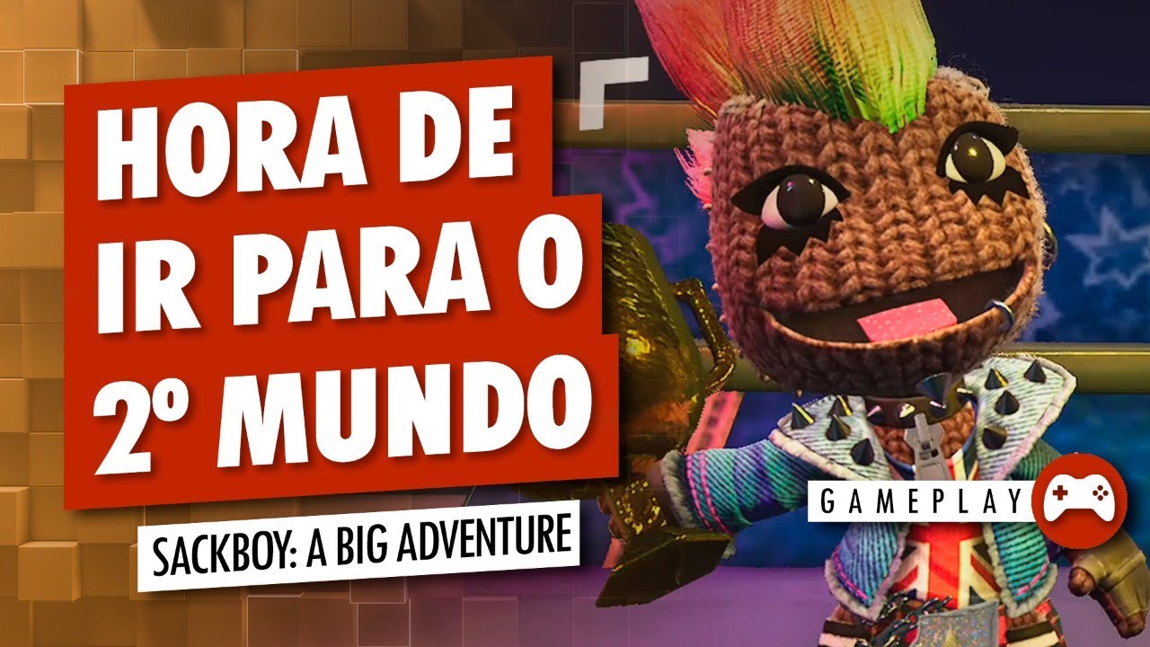 Jogo Sackboy: Uma Grande Aventura - Ps5 - Mídia Física