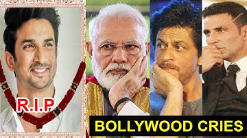 PM Narendra Modi, Akshay Kumar, Shahrukh Khan MOURN Sushant Singh Rajput