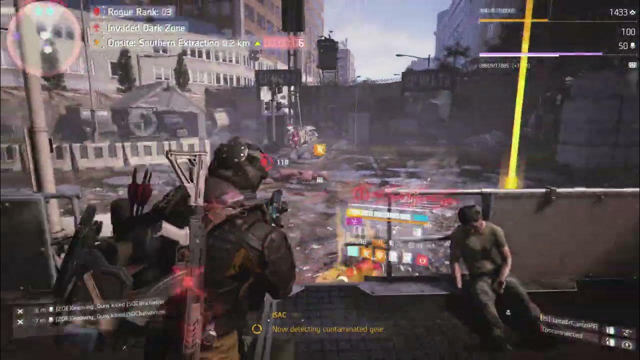 The Division 2 French Griefers Stealing God Rolled Matador Backpack