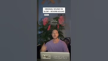 Thumbnail of Original Sound Vs. Slow + Reverb Sound: “Go Little Rockstar” & “Pope Is A Rockstar” #shorts #music