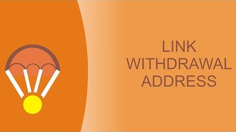 How to Link your withdrawal address on Satoshi app