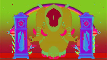 Hickory Dickory Dock | Color Inversion+Mirror | Elephant Destroy The Clock