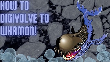 ﹝Digimon World 1﹞How to digivolve to Whamon