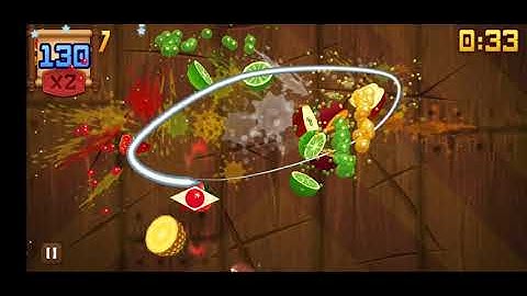 Fruit Ninja | Arcade Mode | Default Challenge