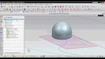 nx8.5 simple fan modeling part design complete tutorial