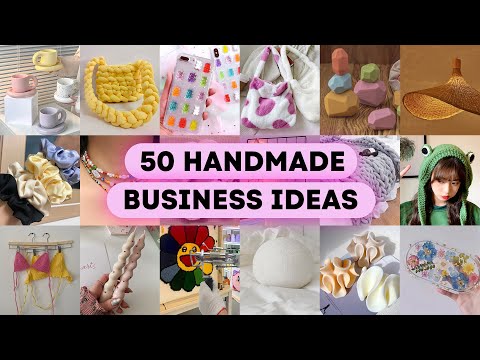 50 Handmade Business Ideas that will change your life in 2023!