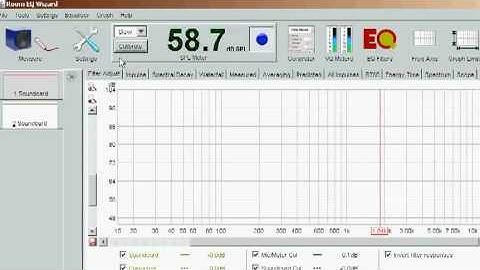 Room EQ Wizard - Step 3 - Measurement