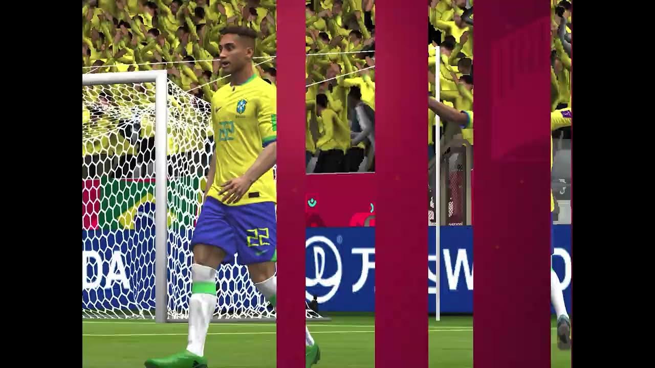 How to win fifa Brazil vs england World Cup YouTube