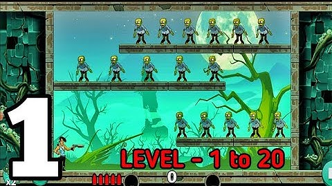 stupid zombies : gameplay walkthrough part-1 || stupid zombies level 1 to 20 ( ios, android ) game
