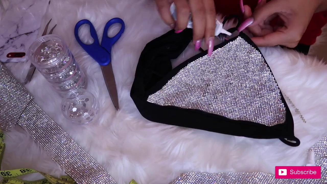 DIY CRYSTAL BRALETTE