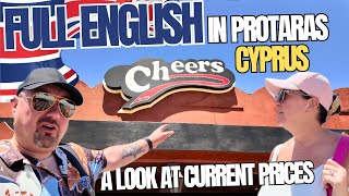 A walk down Protaras strip chasing a cheap but quality FULL ENGLISH BREAKFAST its HOT!