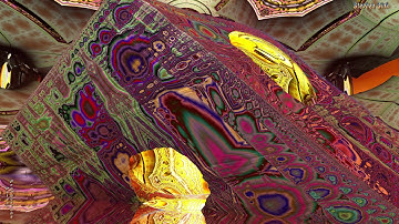 (4K) Rainbow Brainblow 3--"Rakkard"--3D Fractal Animation Music Video