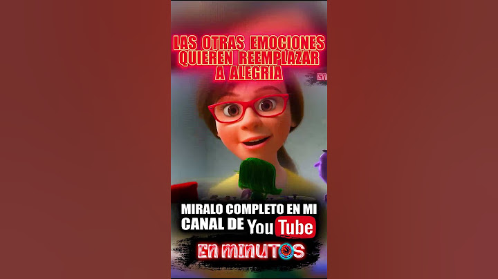 ¡¡¡ LAS OTRAS EMOCIONES QUIEREN REEMPLAZAR A ALEGRIA !!! #insideout #intensamente #pixar