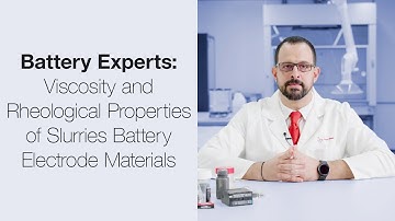 Delve Deeper: Viscosity and Rheological Properties of Battery Slurries | Anton Paar