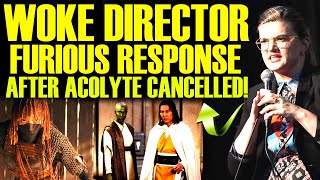 WOKE STAR WARS DIRECTOR STRIKES BACK AT FANS AFTER ACOLYTE GETS CANCELLED BY DISNEY!
