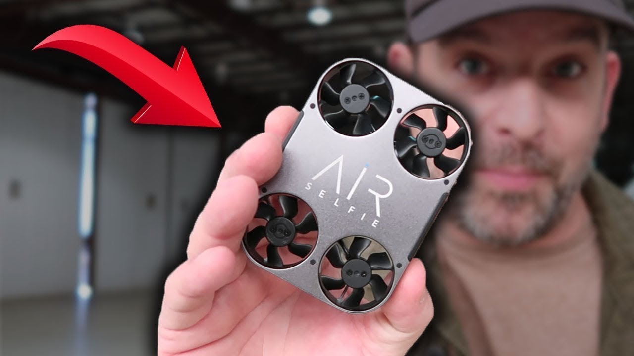 Revolutionize Your Selfie Game the AirSelfie2 The World's Smallest and Lightest Flying Camera! - YouTube