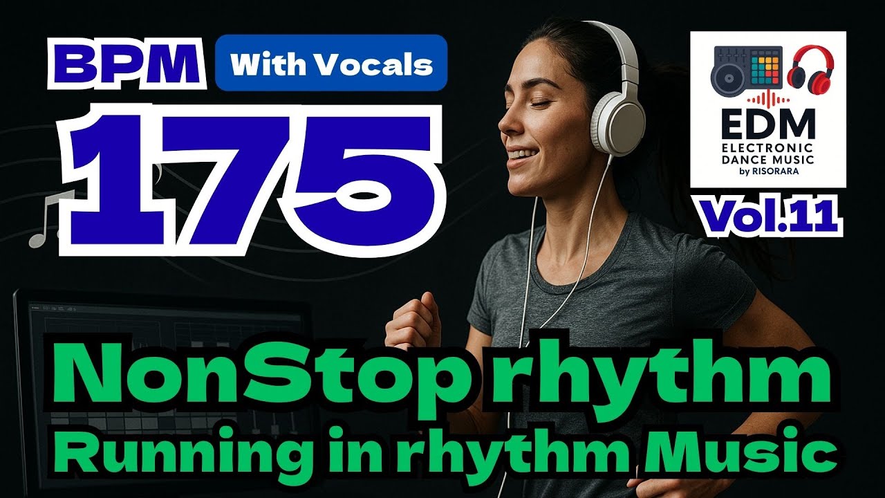 🪇 [175 BPM 175]RunningMusic Mix | speed training | interval session | sprint power |