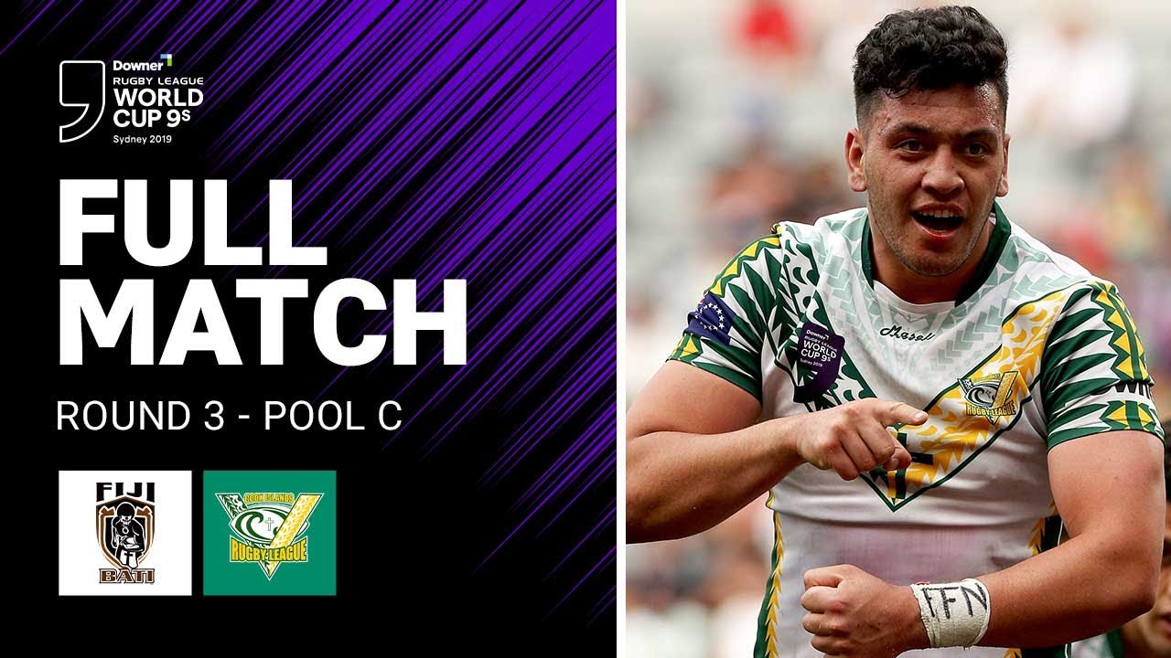 Fiji v Cook Islands 2019 Rugby League World Cup 9s