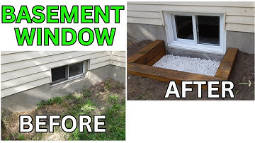 Basement Window Installation - Concrete Cutting and Window Well