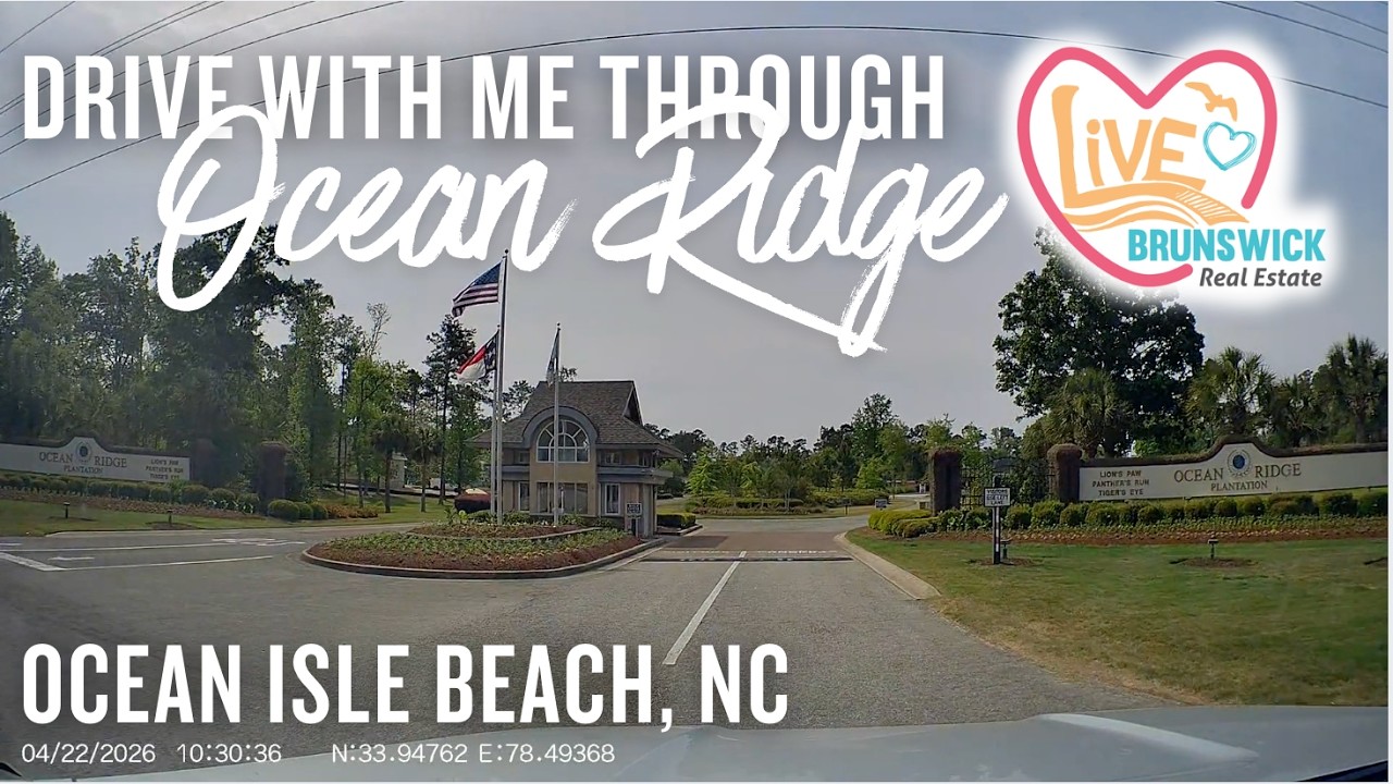 Ocean Ridge Plantation Lot Tour | Build Your Dream Home Near Ocean Isle Beach with Coleman Homes 🚘
