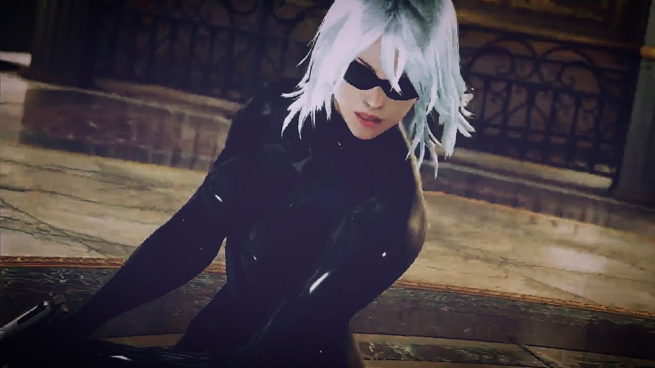 Nina in Latex, part 1 - TEKKEN 7 | Nina (Nymph) vs Lili