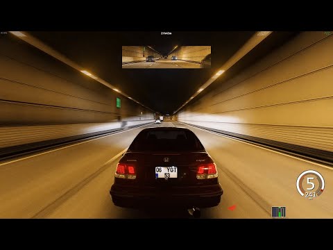 Tuğçe Kandemir - Yanlış | Honda Civic 1.6 VTi | Assetto Corsa