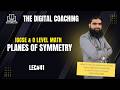 Lec 41 | Planes of Symmetry | IGCSE & O Level Math | The Digital Coaching