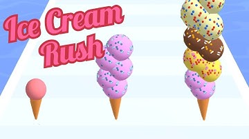 Ice Cream Rush - Walkthrough Guide Games MAX LEVEL Android, iOS Playing 999 Tiktok Pop Us Gameplay