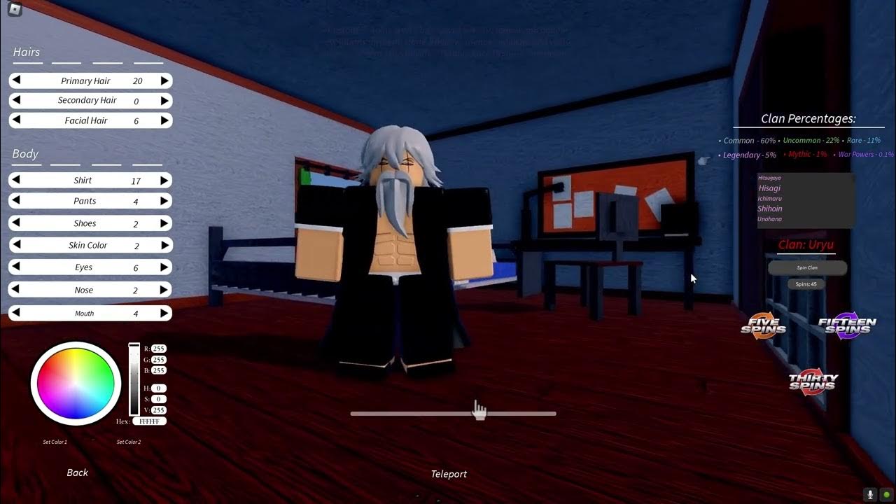 Roblox Project Mugetsu Rare Clan Starting Account, Video Gaming