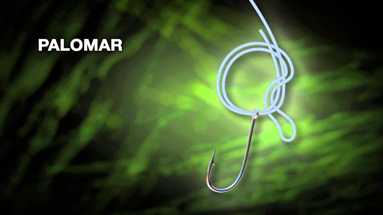 How to tie a Spiderwire Palomar knot 