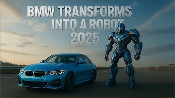BMW Transforms Into a Robot 2025 | The Future is Here! 🤖🔥 #robotics #bmw #transformers