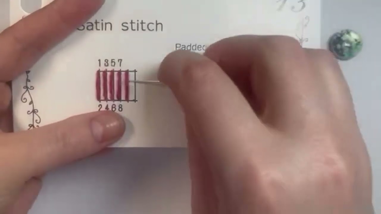 Satin Stitch: Smooth & Shiny