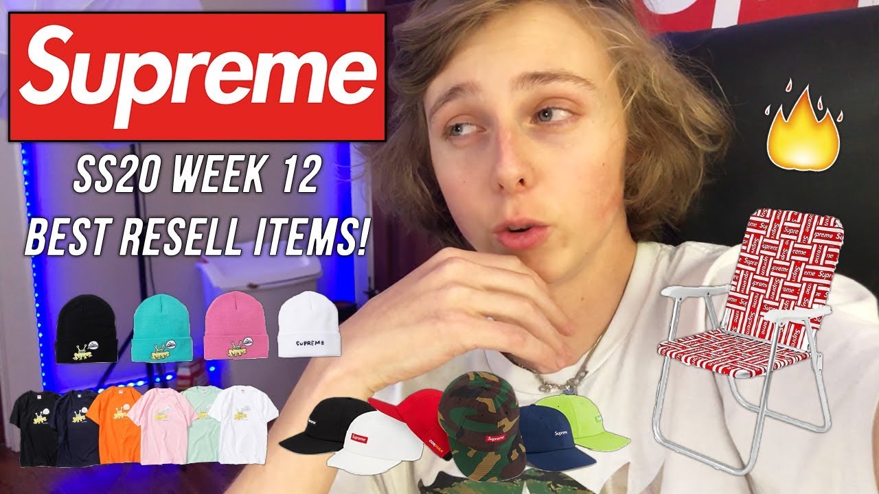 MID DROP?! SUPREME SS20 WEEK 12 BEST RESELL ITEMS DROPLIST! (Spring Summer 2020)