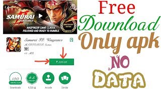 How to download/Install free Samurai 2 game//only apk no data with game play in hindi. screenshot 2