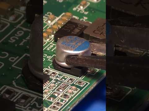 The FASTEST Way to Remove SMD Electrolytic Capacitors! ⚡✂️