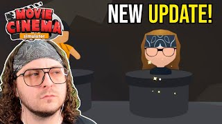THEY ADDED ME IN THIS UPDATE? (Movie Cinema Simulator)