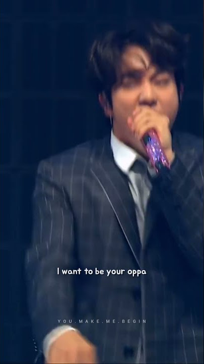 YESS PLSSS BE MY 'OPPA' 💍❤️😭