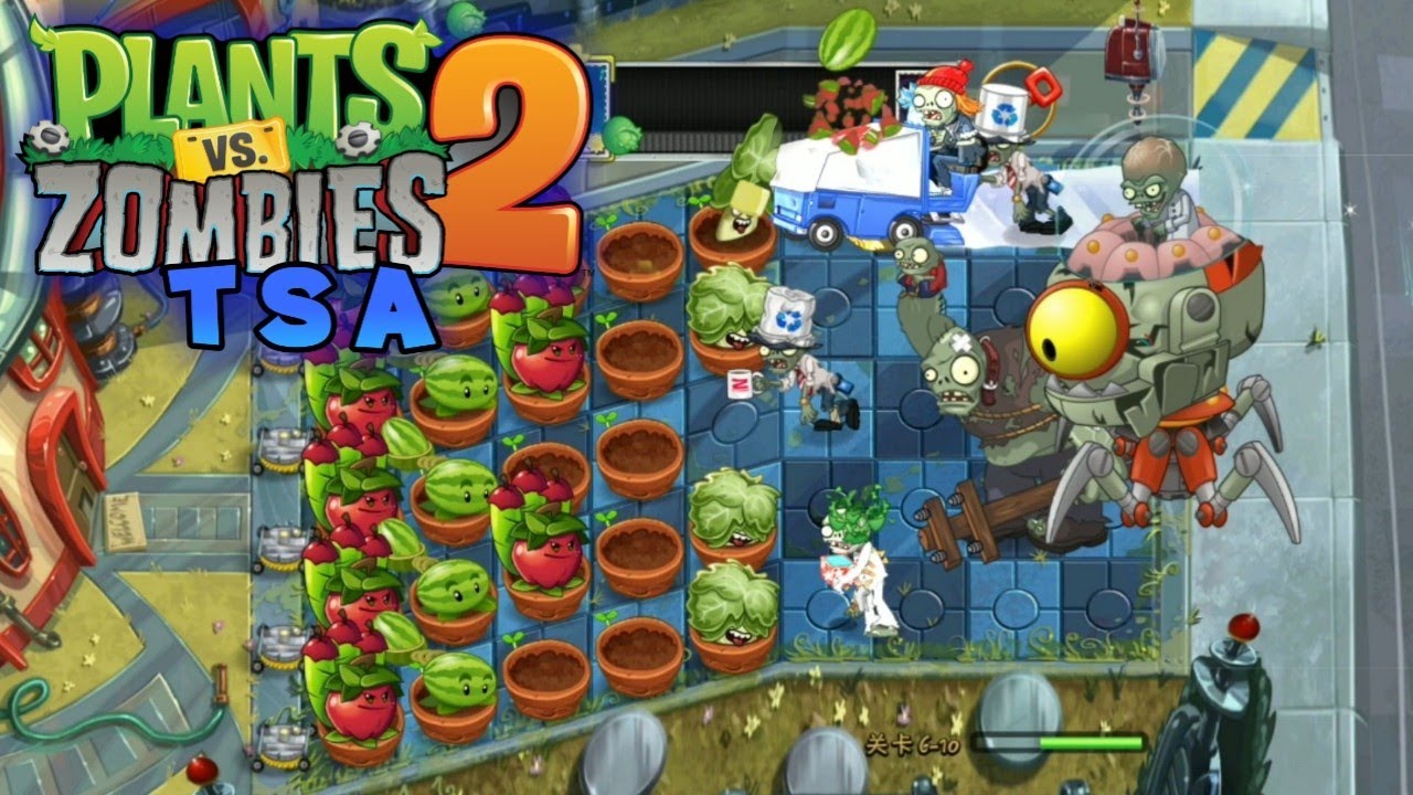 Tsa Mod Plants vs Zombies 2 TSA MOD | vs Dr Zomboss - Android Gameplay - YouTube