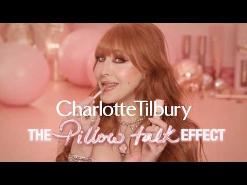 It's the PILLOW TALK EFFECT! Introducing NEW! Pillow Talk Big Lip Plumpgasm | Charlotte Tilbury