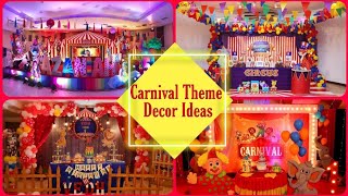 Carnival Party Theme|Carnival Theme Decoration Ideas|Carnival Party 2021|Birthday Party Decor