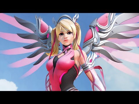 Video: Overwatch Får Pink Mercy-hud För Att Samla In Pengar För Bröstcancerforskning