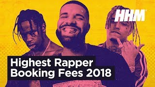 Top 20 Rappers With the Most Expensive Booking Fees (2018)