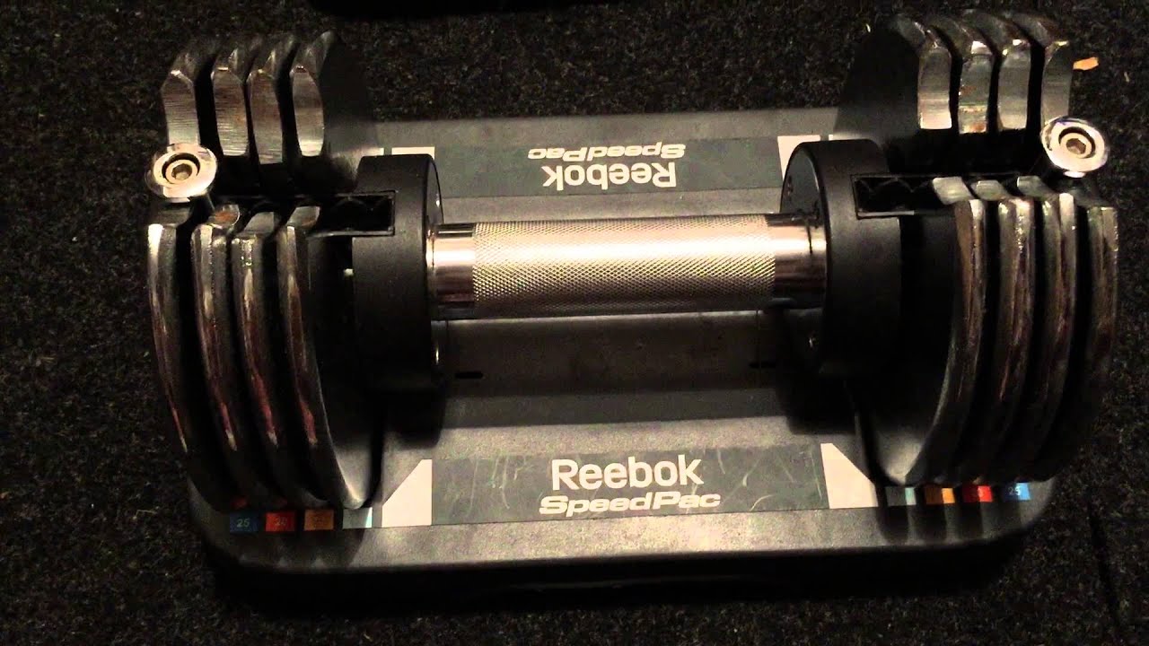 reebok 25 lb dumbbell