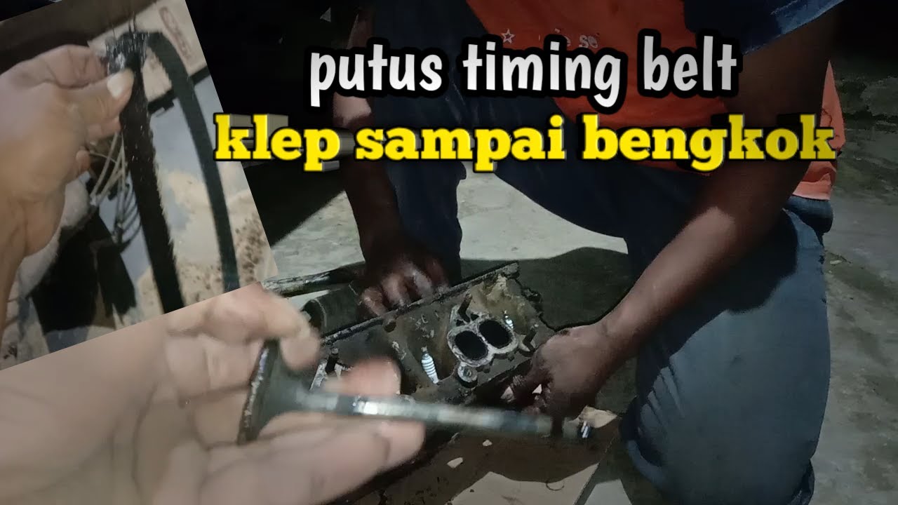 Resiko Putus Timing Belt T120ss Klep Sampai Bengkok YouTube