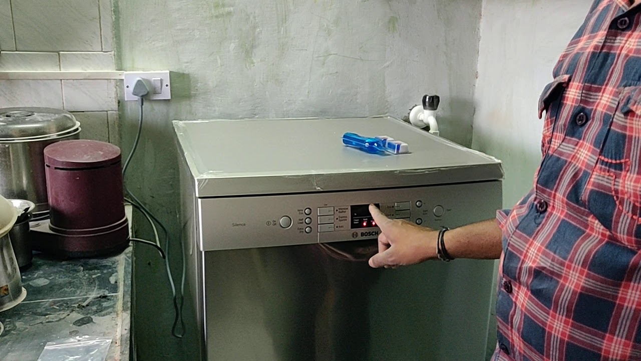 Bosch Dishwasher Demo (Telugu) YouTube