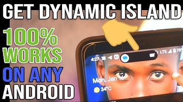 How To Get " iPhone 14 " Dynamic Island on any android for free