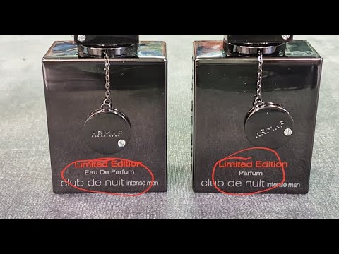 club de nuit Limited Edition "Eau de Parfum" vs "Parfum" - different versions of compared! 🤷‍♂️ - YouTube